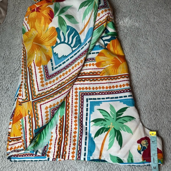 Live 4 Truth Tropical Parrot & Palm Print Two-Piece Skort set Size Small - Picture 12 of 16